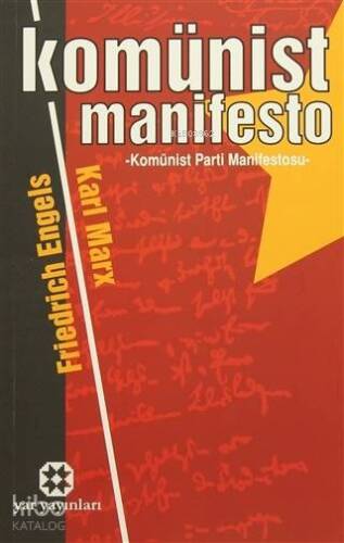 Komünist Manifesto - 1