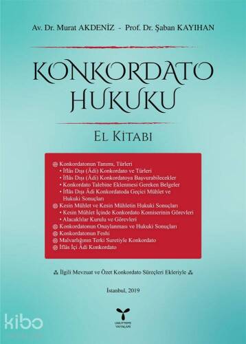 Konkordato Hukuku El Kitabı - 1