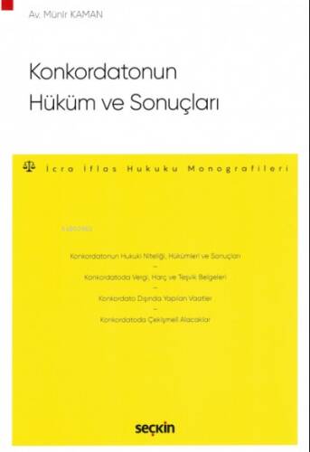 Konkordatonun Hüküm ve Sonuçları - 1