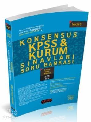 Konsensus KPSS İcra ve İflas Hukuku Soru Bankası - 1