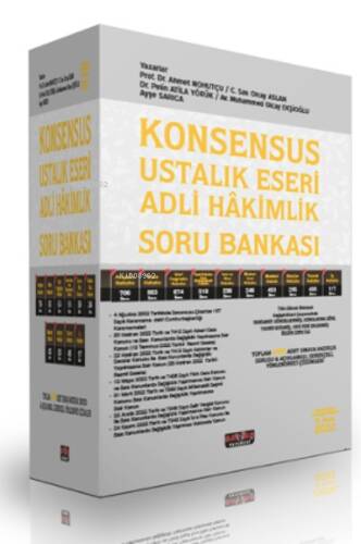 KONSENSUS Ustalık Eseri Adli Hakimlik Soru Bankası Savaş Yayınları 2022 - 1