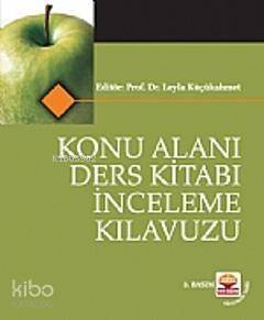 Konu Alanı Ders Kitabı İnceleme Kılavuzu - 1