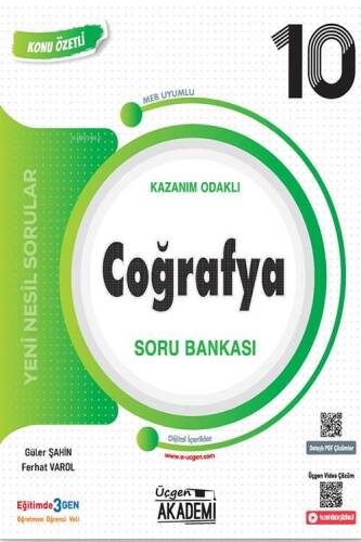 Konunun Özü - Coğrafya - Soru Bankası - Yeni Ürün - 1