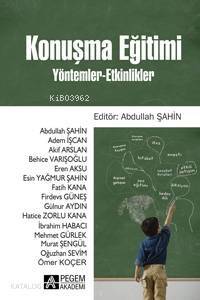 Konuşma Eğitimi Yöntemler / Etkinlikler - 1