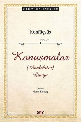 Konuşmalar Analektler Lunyu - 1