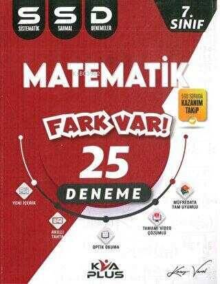 Koray Varol Akademi 7. Sınıf Matematik Sistematik 25 Sarmal Deneme - 1