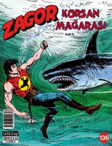 Korsan Mağarası;Zagor Sayı - 136 - 1