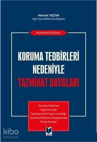 Koruma Tedbirleri Nedeniyle Tazminat Davaları - 1