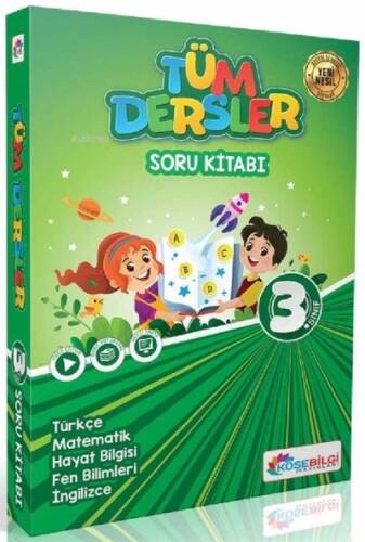 Köşebilgi 3.Sınıf Tüm Dersler Soru Bankası - 1