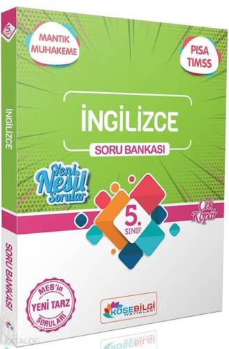 Köşebilgi Yayınları 5. Sınıf İngilizce Soru Bankası Köşebilgi - 1