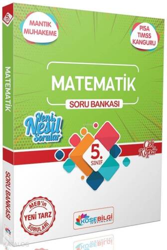 Köşebilgi Yayınları 5. Sınıf Matematik Soru Bankası Köşebilgi - 1