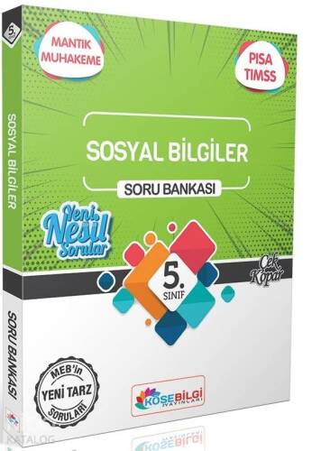 Köşebilgi Yayınları 5. Sınıf Sosyal Bilgiler Özet Bilgili Soru Bankası Köşebilgi - 1