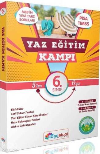 Köşebilgi Yayınları 6. Sınıf Yaz Eğitim Kampı KöşeBilgi - 1