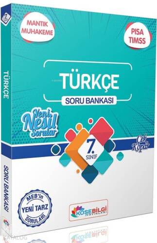 Köşebilgi Yayınları 7. Sınıf Türkçe Soru Bankası Köşebilgi - 1