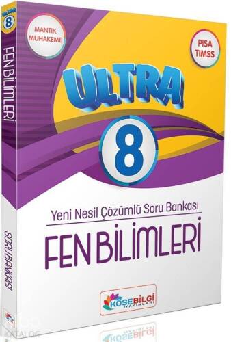 Köşebilgi Yayınları 8. Sınıf LGS Fen Bilimleri Ultra Yeni Nesil Çözümlü Soru Bankası Köşebilgi - 1