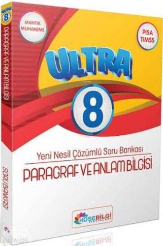 Köşebilgi Yayınları 8. Sınıf LGS Paragraf ve Anlam Bilgisi Ultra Yeni Nesil Çözümlü Soru Bankası Köşebilgi - 1