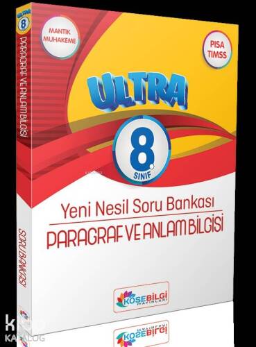 Köşebilgi Yayınları 8. Sınıf Paragraf ve Anlam Bilgisi Ultra Yeni Nesil Soru Bankası Köşebilgi - 1