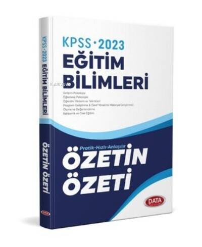 KPSS 2023 Eğitim Bilimleri - 1