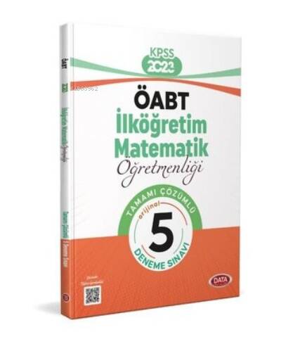 KPSS 2023 ÖABT İlköğretim Matematik Öğretmenliği - Tamamı Çözümlü Orijinal 5 Deneme Sınavı - 1