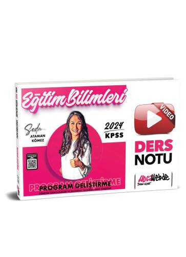 KPSS 2024 Eğitim Bilimleri Program Geliştirme Video Ders Notu - 1