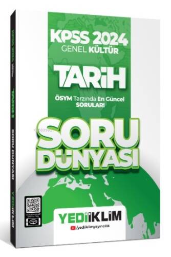 KPSS 2024 Genel Kültür Tarih Soru Dünyası - 1