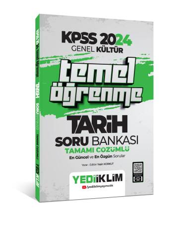 KPSS 2024 Genel Kültür Temel Öğrenme Tarih Tamamı Çözümlü Soru Bankası - 1