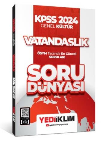 KPSS 2024 Genel Kültür Vatandaşlık Soru Dünyası - 1