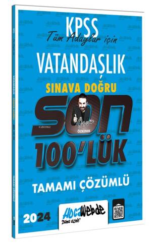 Kpss 2024 Vatandaşlık Son 100 lük Tamamı Çözümlü Sorular - 1