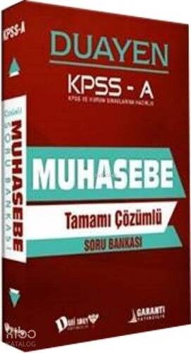 KPSS A Grubu Muhasebe Duayen Soru Bankası; Tamamı Çözümlü - 1