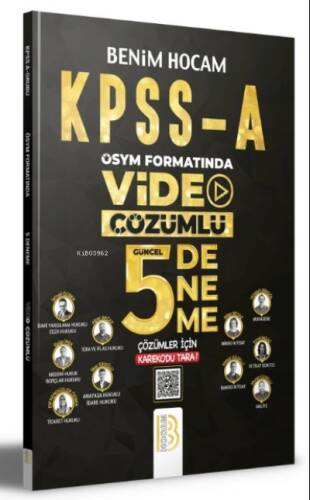 KPSS A Grubu ÖSYM Formatında Video Çözümlü 5 Deneme - 1