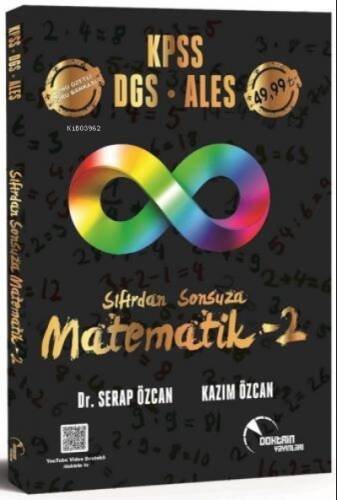 KPSS DGS ALES Sıfırdan Sonsuza Matematik-2 2.Cilt Konu Özetli Soru Bankası Doktrin Yayınları - 1