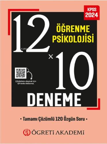 KPSS Eğitim Bilimleri 12X10 Öğrenme Psikolojisi Deneme - 1