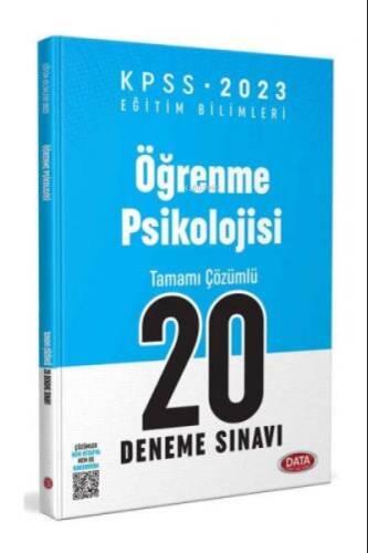 KPSS Eğitim Bilimleri Öğrenme Psikolojisi 20 Deneme Sınavı 2023 - 1