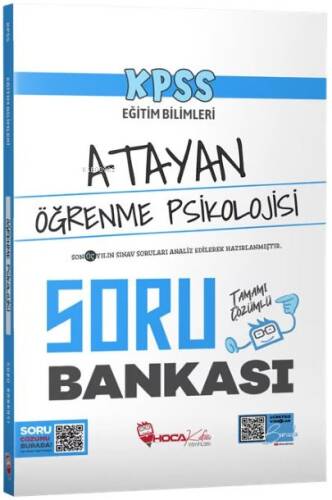 KPSS Eğitim Bilimleri Öğrenme Psikolojisi Atayan Soru Bankası Çözümlü - 1