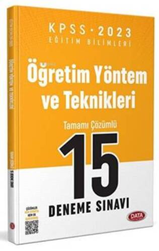 KPSS Eğitim Bilimleri Öğretim Yöntem ve Teknikleri 15 Deneme Sınavı 2023 - 1