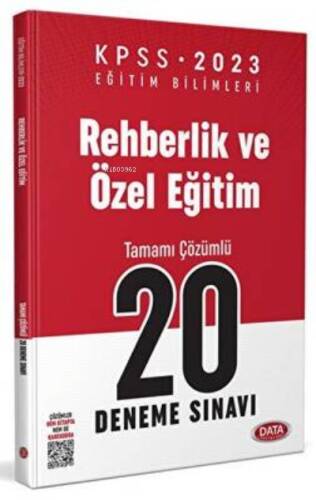 KPSS Eğitim Bilimleri Rehberlik ve Özel Eğitim 20 Deneme Sınavı 2023 - 1