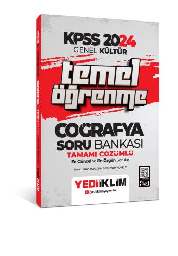 KPSS Genel Kültür Temel Öğrenme Coğrafya Tamamı Çözümlü Soru Bankası - 1