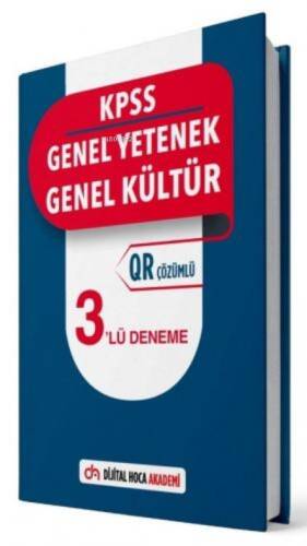 KPSS Genel Yetenek Genel Kültür QR Çözümlü 3 Deneme Dijital Hoca Akademi - 1