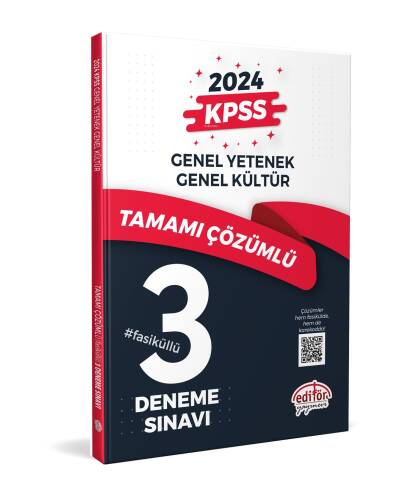 Kpss Genel Yetenek - Genel Kültür Tamamı Çözümlü 3 Fasikül Deneme - 1