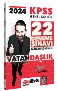 KPSS GK Vatandaşlık Tamamı Çözümlü 22 Deneme Sınavı 2024 - 1