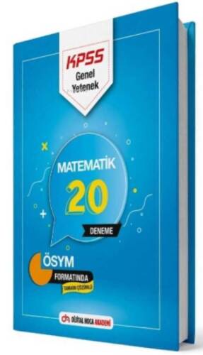 KPSS GY Matematik Tamamı Çözümlü 20 Deneme Dijital Hoca Akademi - 1