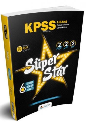 Kpss Gygk Süper Star 6 Deneme -2022 - 1