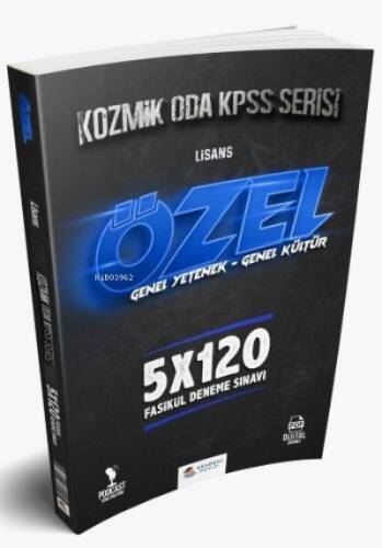 Kpss Kozmik Oda Lisans 5X120 Deneme -2022 - 1