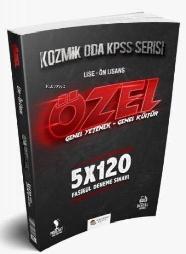 Kpss Kozmik Oda Lise Önlisans 5X120 Deneme -2022 - 1