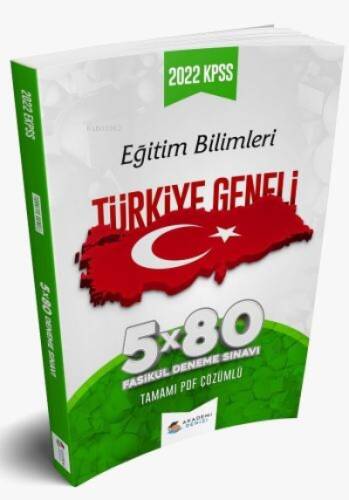 Kpss Kozmik Oda Türkiye Gen.Eğit.Bil.5X80 Den-2022 - 1