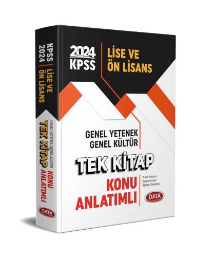 Kpss Lise Ve Ön Lisans Genel Yetenek - Genel Kültür Tek Kitap Soru Bankası - 1