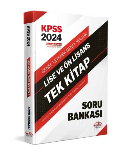 Kpss Lise Ve Ön Lisans Tek Kitap Konu Anlatımlı - 1