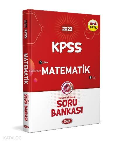 KPSS Matematik Çözümlü Soru Bankası - 1