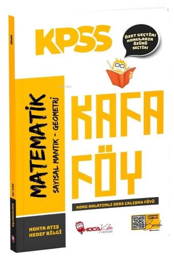 KPSS Matematik Konu Anlatımlı Kafa Föy Hoca Kafası Yayınları - 1