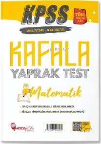 KPSS Matematik Öğreten Yaprak Test - 1